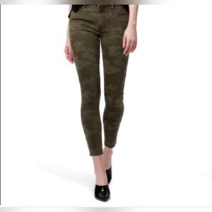 Social Standard Camo High Waist Ankle Skinny Jeans Pants Size 4